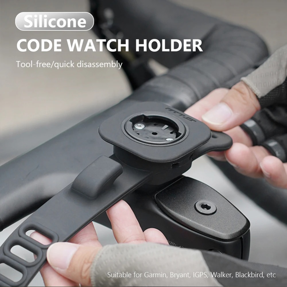 Mountain Biking Michigan - Silicone Bicycle Computer Bracket Code Meter