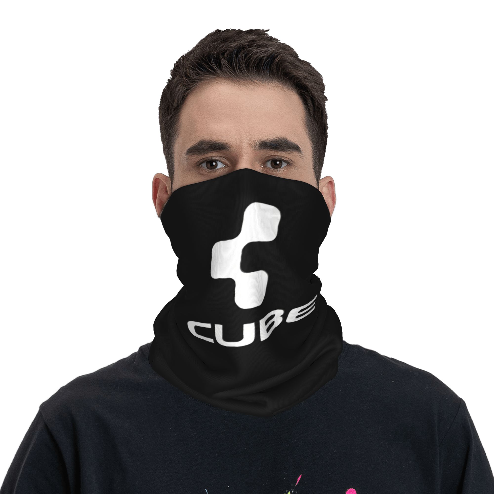 Mountain Biking Cartoon - Cube Cycling Mtb Mountain Bike Bandana