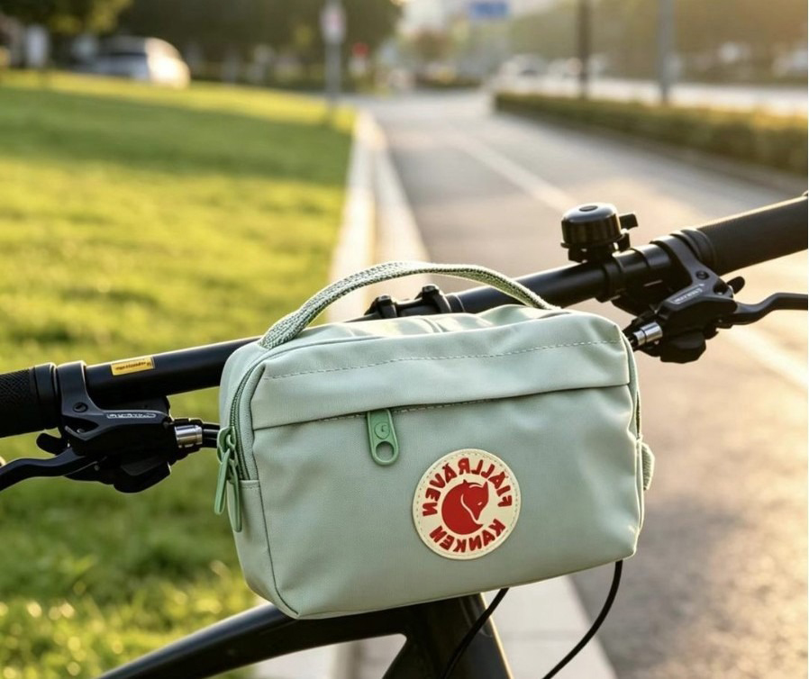 Mountain Biking Hip Pack - Mountain Bike Handlebar Storage Bag -