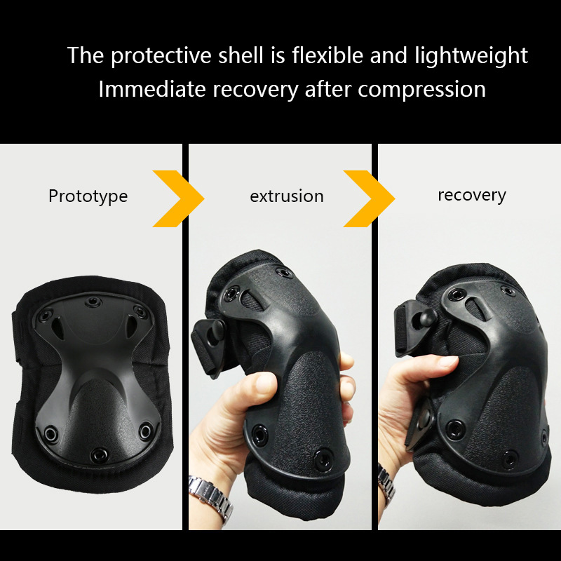 Outdoor Tactical Protective Ge - Mountain Biking Knee Pads ulasan dan harga
