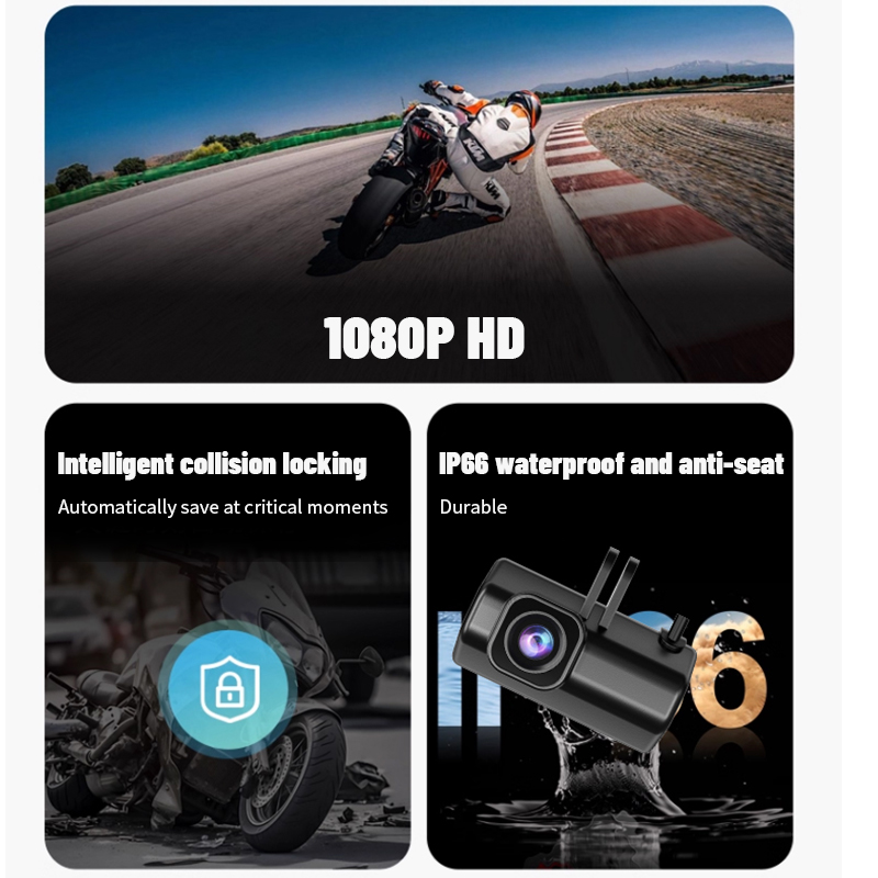 1080P Motorcycle DVR Full Body - Mountain Biking Iceland ulasan dan harga