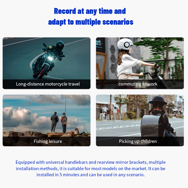 1080P Motorcycle DVR Full Body - Mountain Biking Iceland ulasan dan harga