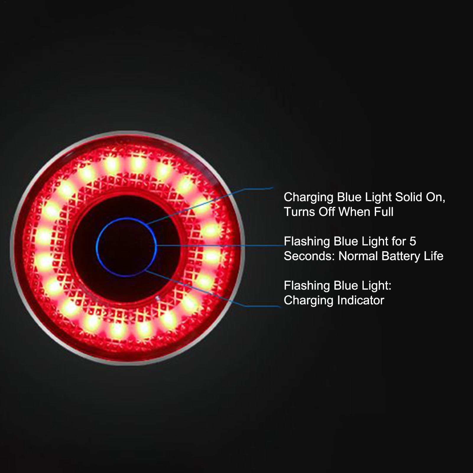 Bike Rear Light Smart Bike Bac - Mountain Biking Lights ulasan dan harga