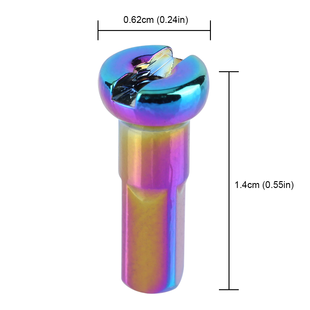 10Pcs Bike Spoke Nipples Alumi - Mountain Biking Tips ulasan dan harga