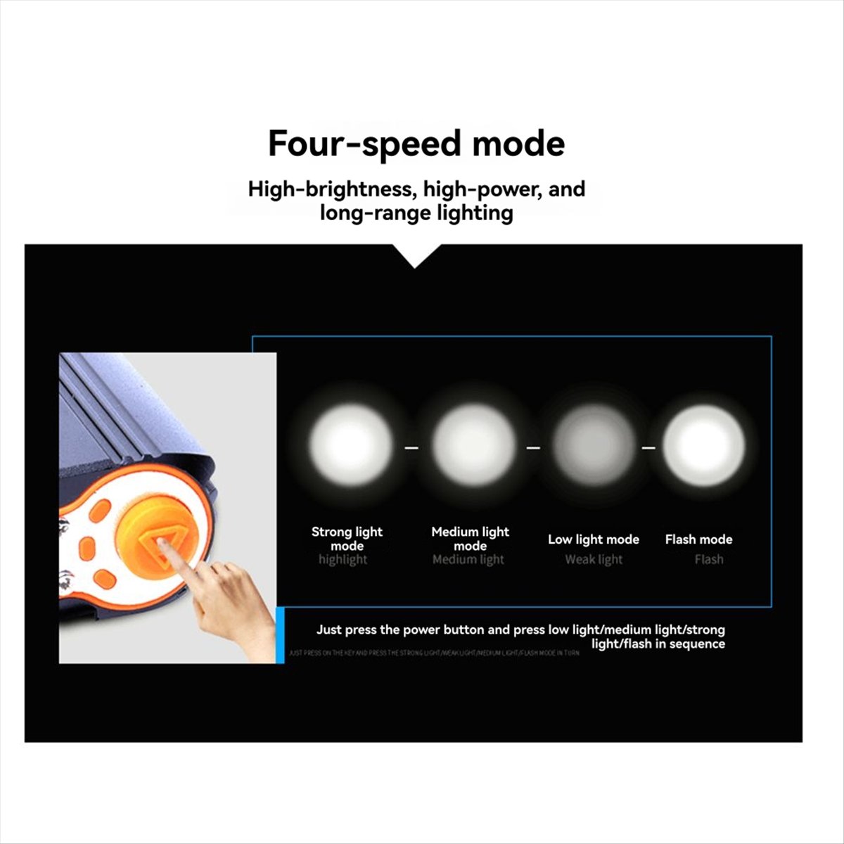 Mountain Bike Headlight 5V-48V - Mountain Biking Usa ulasan dan harga