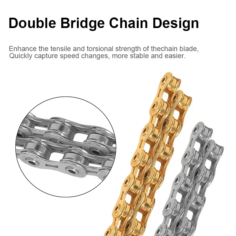 BUCKLOS Bike Chain MTB 12 Spee - Mountain Biking Bc ulasan dan harga