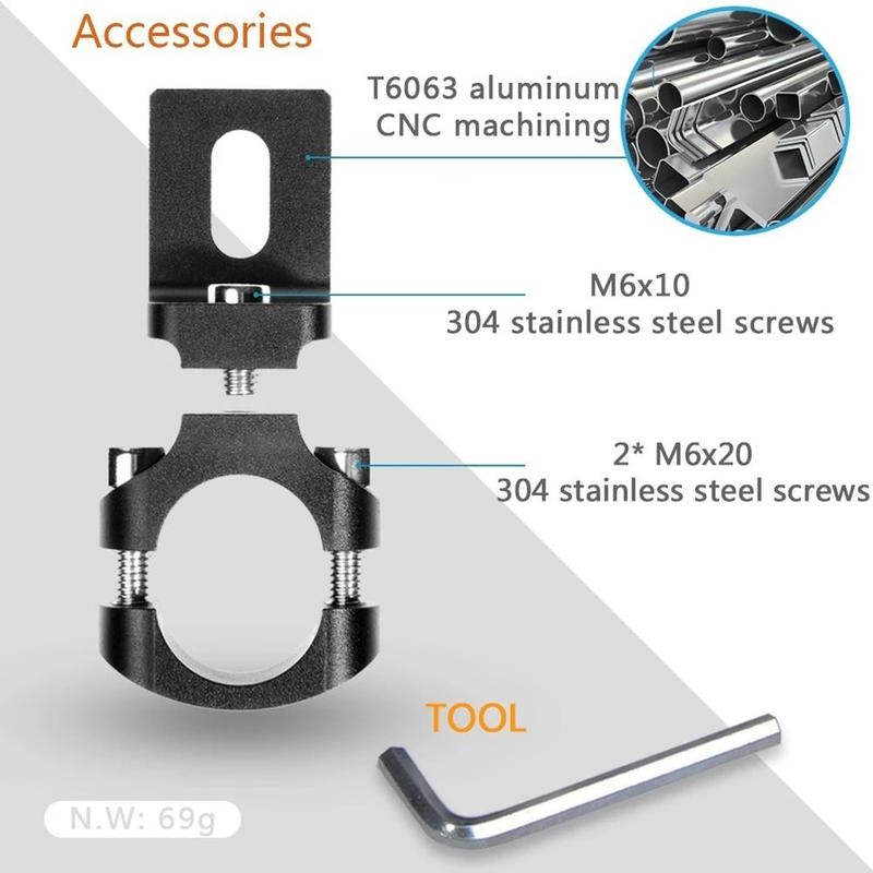 22/25MM Mount Bracket For Moto - Mountain Biking Derby ulasan dan harga