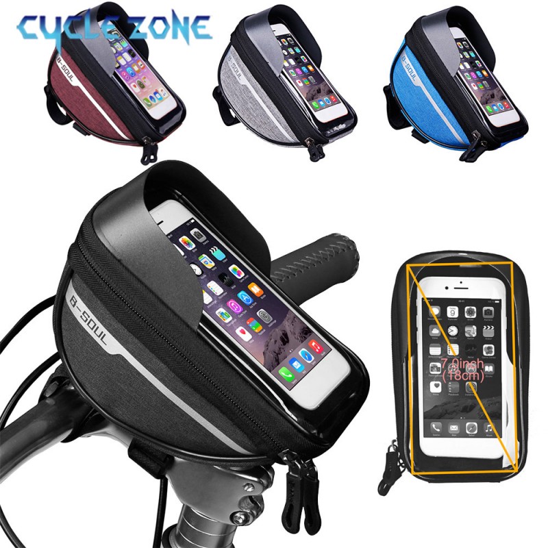 Mountain Bicycle Bag Touch Scr - Mountain Biking Hip Pack ulasan dan harga
