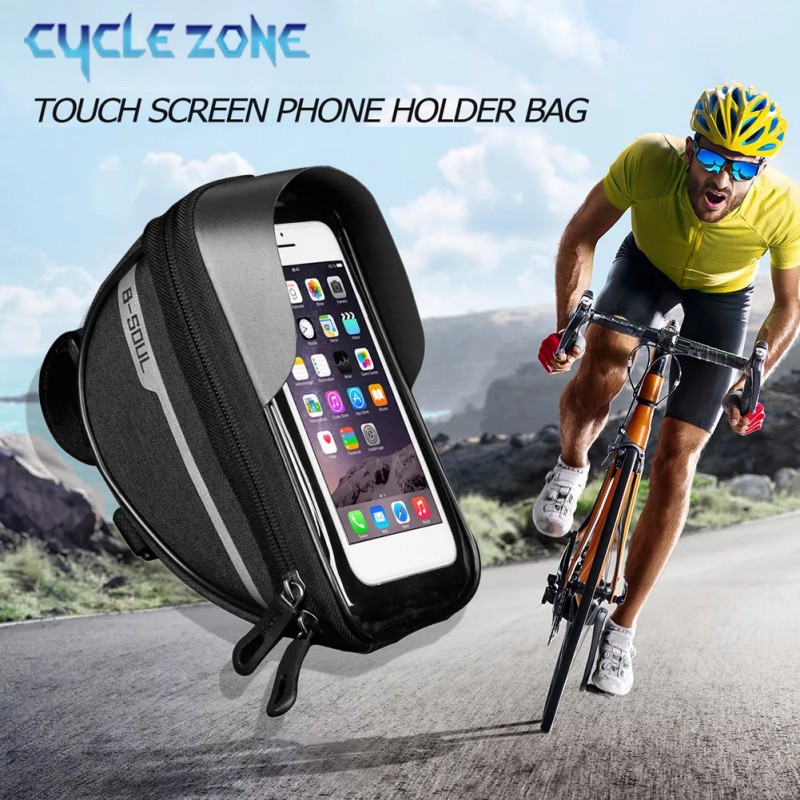 Mountain Bicycle Bag Touch Scr - Mountain Biking Hip Pack ulasan dan harga