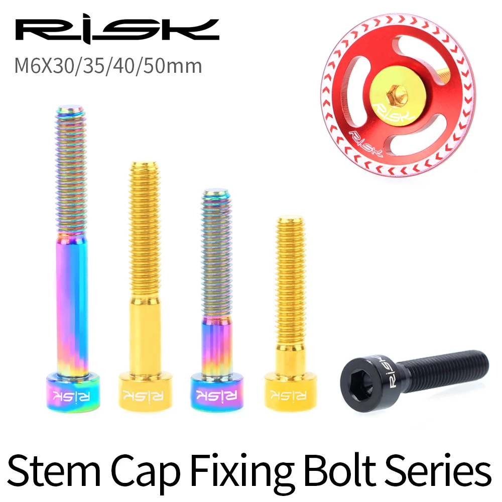RISK 1PCS M6x30 M6x35 M6x40 M6 - Mountain Biking Hat ulasan dan harga