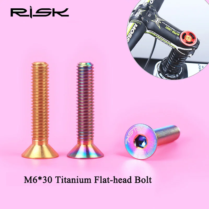 RISK 1PCS M6x30 M6x35 M6x40 M6 - Mountain Biking Hat ulasan dan harga