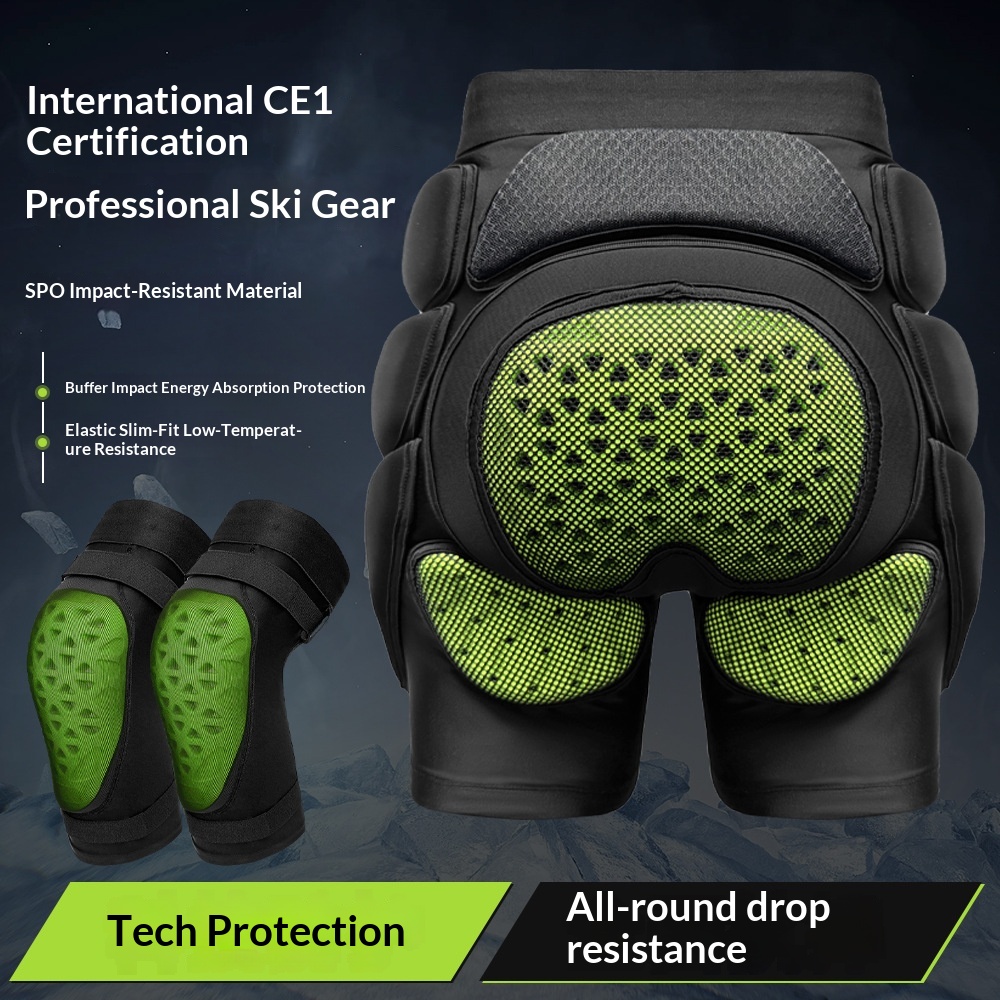 ESA Ski Hip Protector Shock Ab - Mountain Biking Knee Pads ulasan dan harga