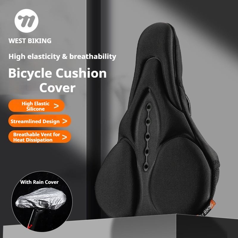 WEST BIKING Bicycle Saddle Cov - Mountain Biking Michigan ulasan dan harga