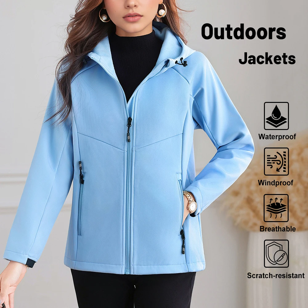 Outdoor Waterproof Fleece Line - Mountain Biking Camp ulasan dan harga