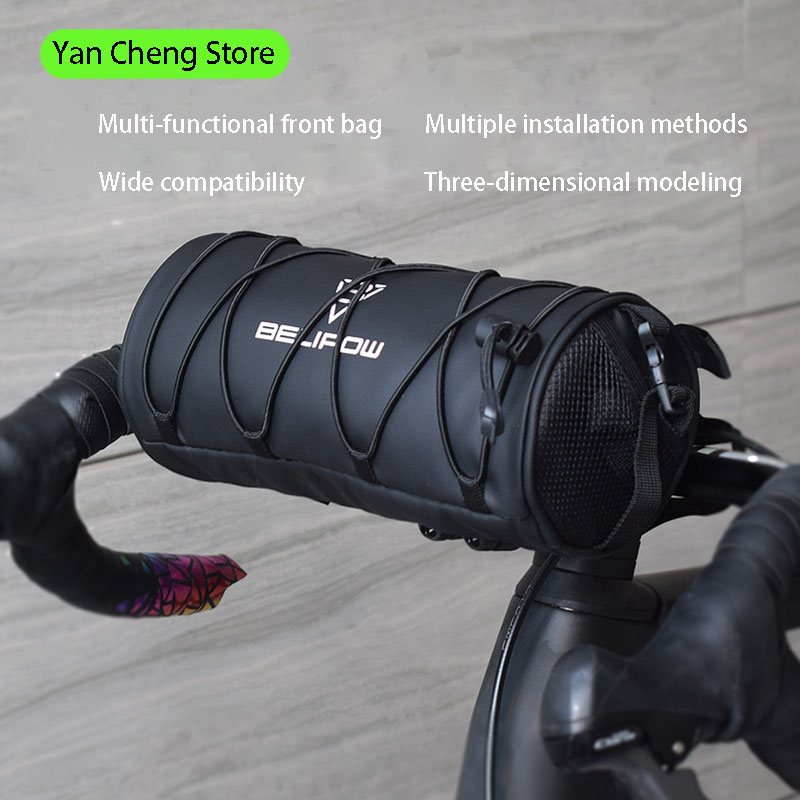2L 5L Bike Handlebar Bag, Bicy - Mountain Biking Hip Pack ulasan dan harga
