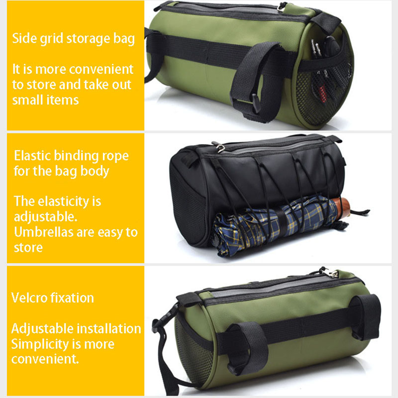 2L 5L Bike Handlebar Bag, Bicy - Mountain Biking Hip Pack ulasan dan harga