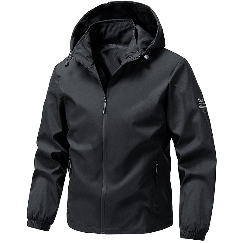 Men Jacket Hooded Outdoor Fish - Mountain Biking Camp ulasan dan harga