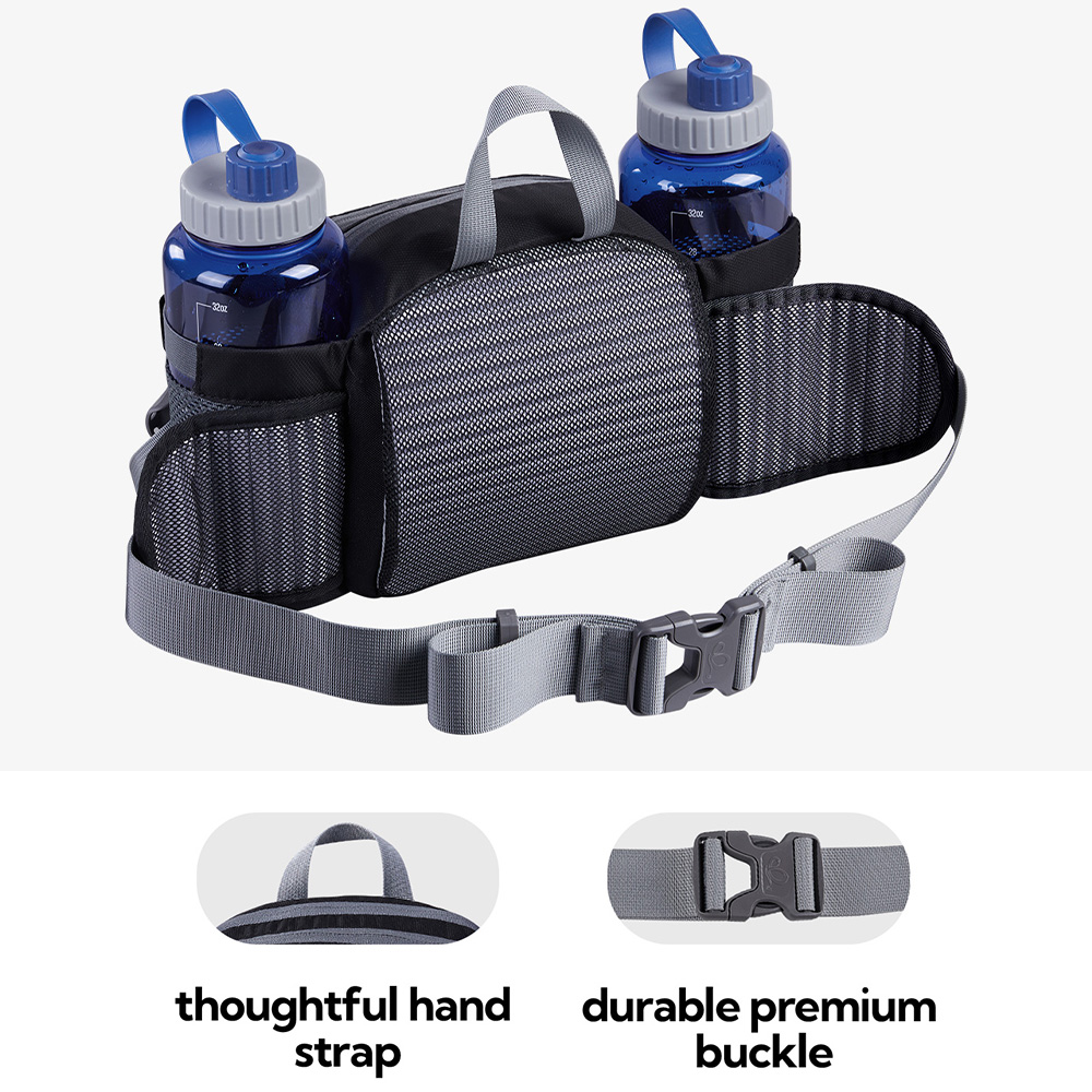 WATERFLY Fanny Pack Waist Bag  - Mountain Biking Hip Pack ulasan dan harga