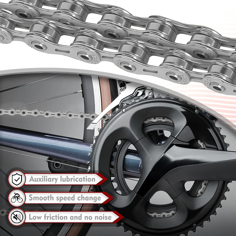 BUCKLOS 12 Speed Bicycle Chain - Mountain Biking Bc ulasan dan harga