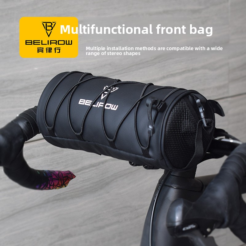2L/5LBike Handlebar Bag with W - Mountain Biking Hip Pack ulasan dan harga