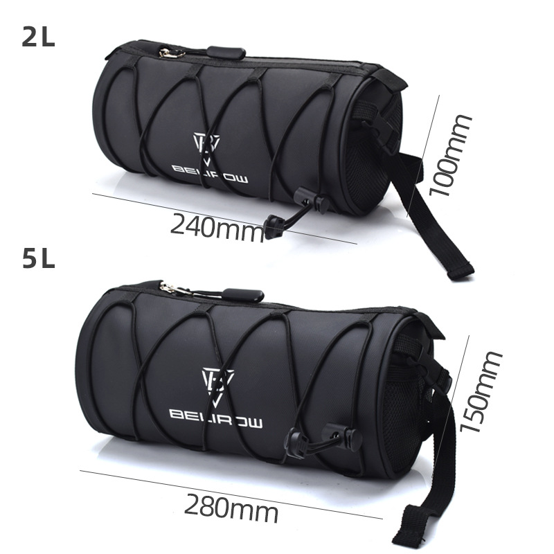 2L/5LBike Handlebar Bag with W - Mountain Biking Hip Pack ulasan dan harga