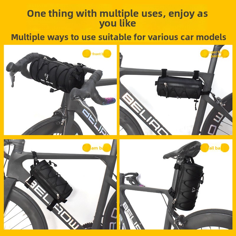 2L/5LBike Handlebar Bag with W - Mountain Biking Hip Pack ulasan dan harga