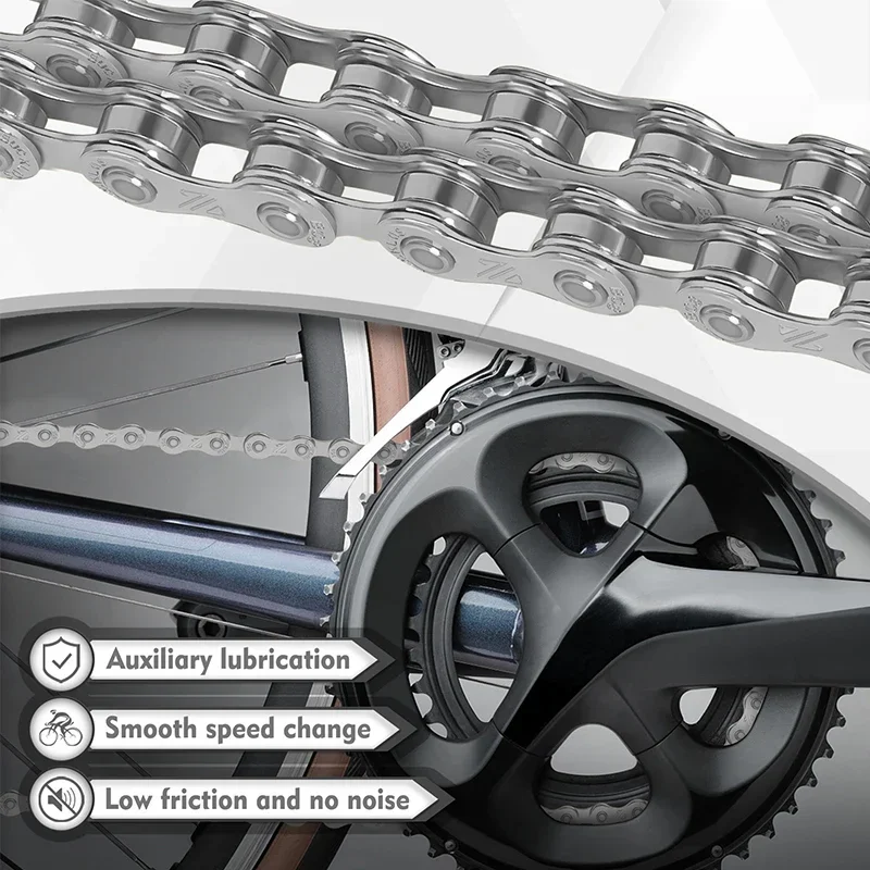 BUCKLOS 8 Speed Bicycle Chain  - Mountain Biking Bc ulasan dan harga