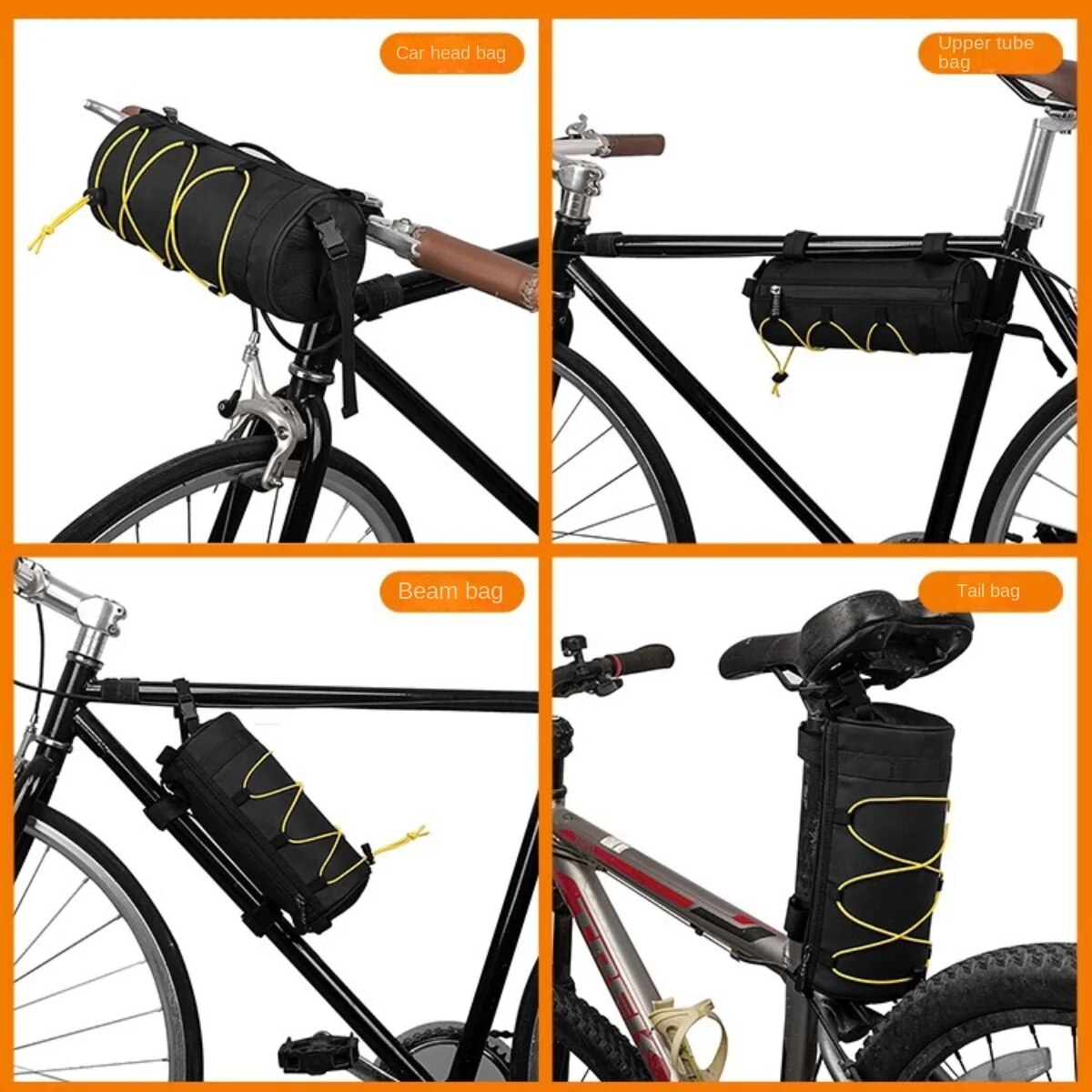 OFFBONDAGE Bike Front Bag Bicy - Mountain Biking Hip Pack ulasan dan harga