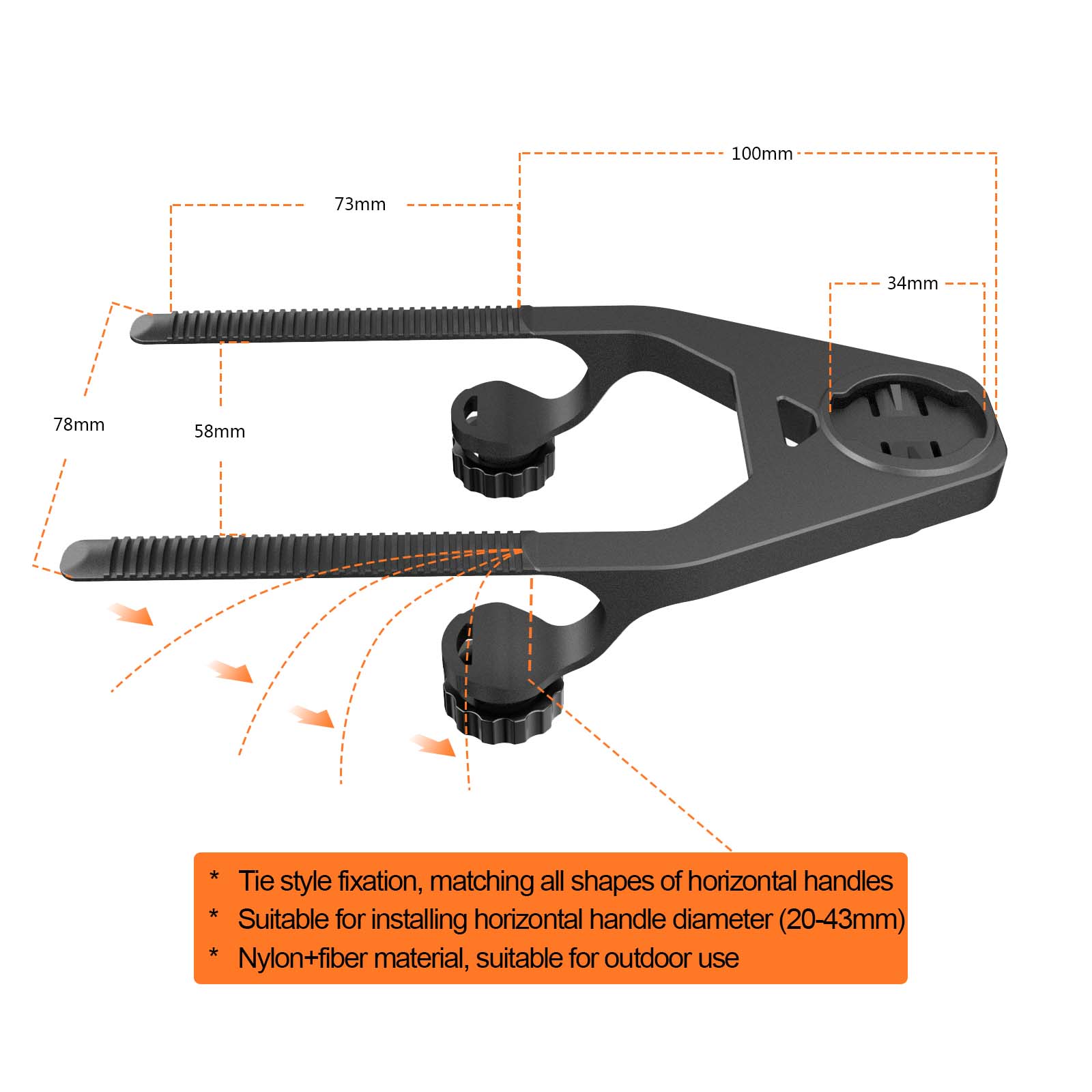 Bike Handlebar Computer Holder - Mountain Biking Michigan ulasan dan harga